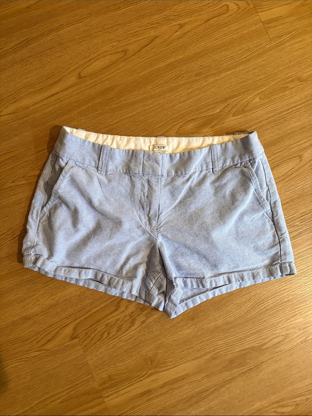 J. Crew Light Blue Cotton  Women's Shorts